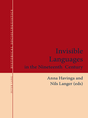 cover image of Invisible Languages in the Nineteenth Century